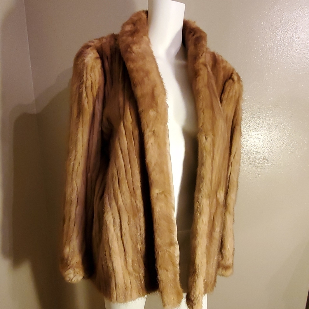 Mink fur coat by Carl's